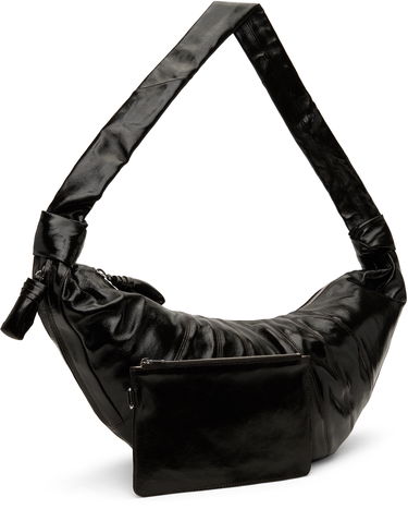Taška cez rameno LEMAIRE Large Croissant Shoulder Bag Čierna | BG0000 LF1329, 1