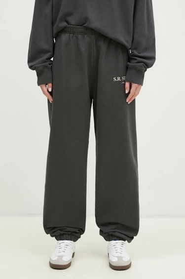 Tepláky Sporty & Rich Sporty & Rich S.R. Sport Sweatpants Čierna | PA036512304BA02, 1