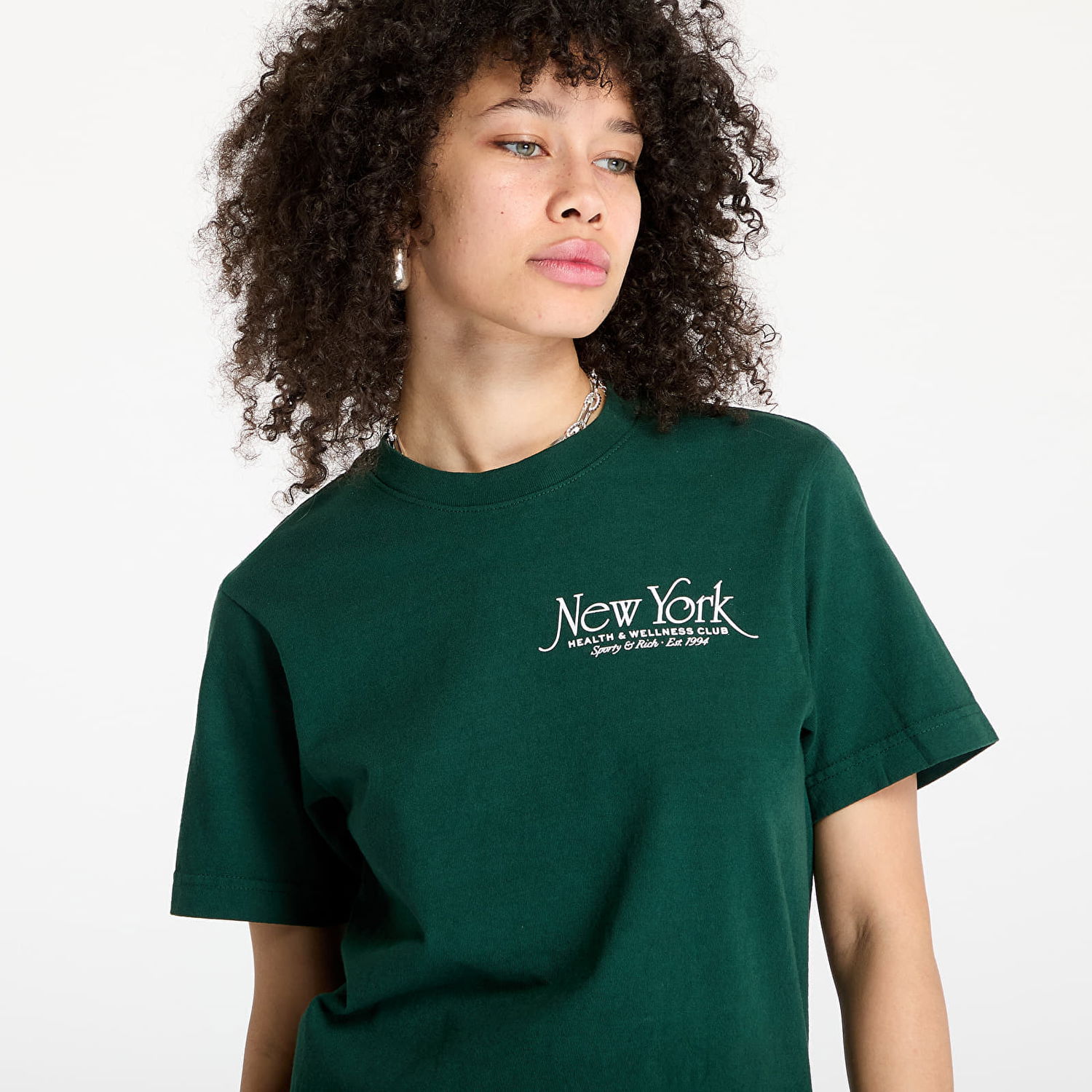 Tričko Sporty & Rich Sporty & Rich NY 94 T-Shirt Zelené | TO043606034GR10, 1