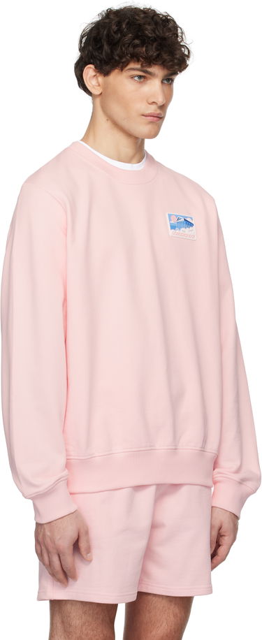 Mikina Casablanca Temple Patch Classic Sweatshirt Ružová | MPS25-JTP-293-04, 1