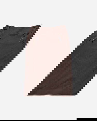 Sukňa ROA Y Zip Skirt Hnedá | RBWW019FA10 BRW0003, 2