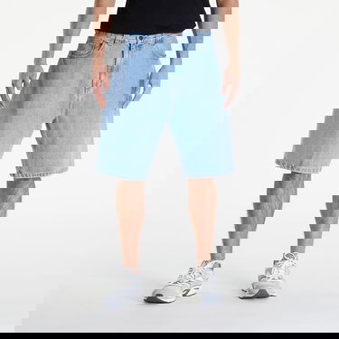 Šortky Carhartt WIP Brandon Short Blue Stone Bleached Modrá | I031921.0112, 0