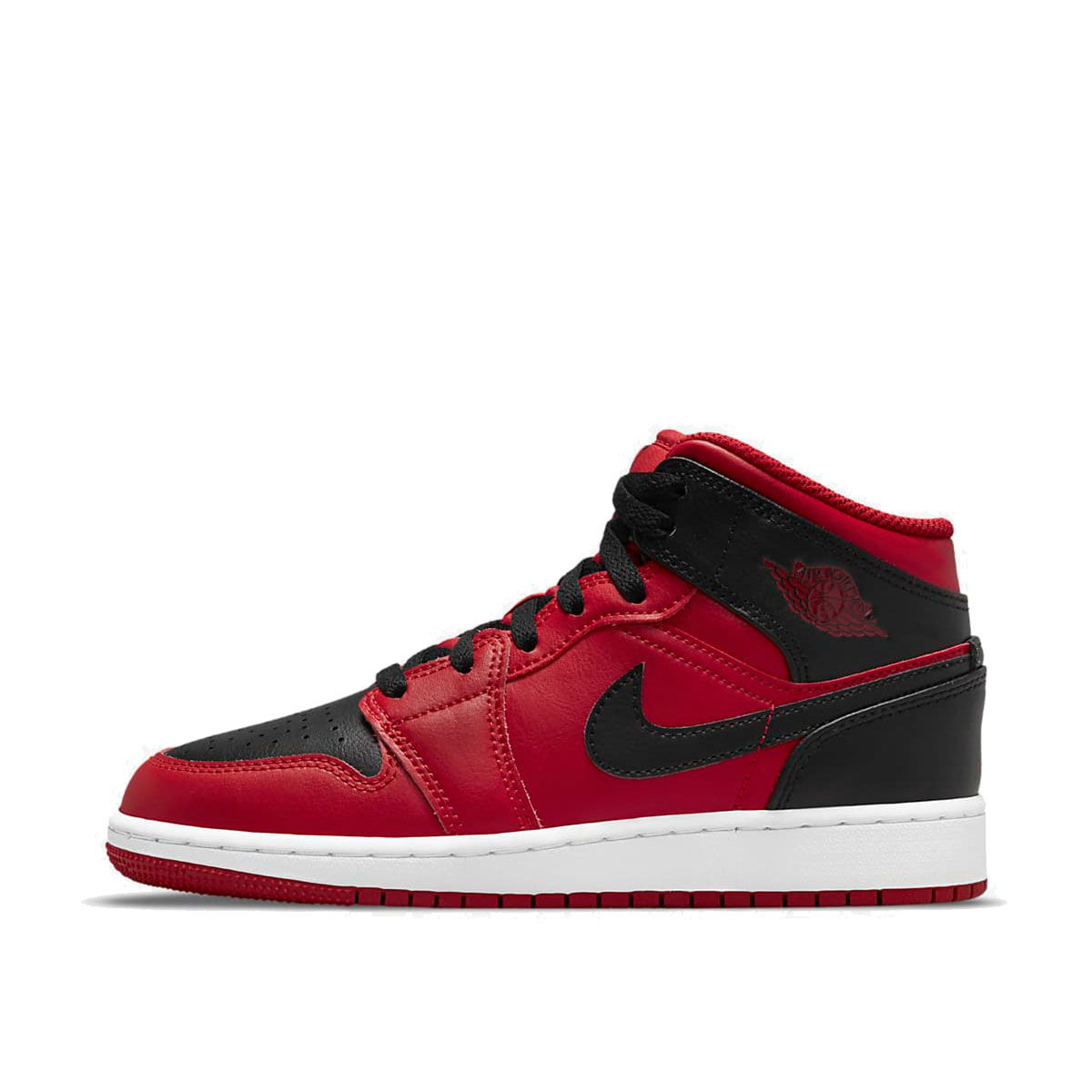 Air Jordan 1 Mid Reverse Bred GS