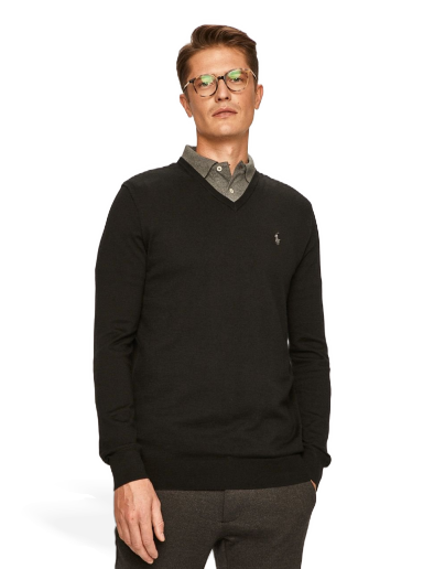 Sveter Polo by Ralph Lauren Sweater Čierna | 710670789003