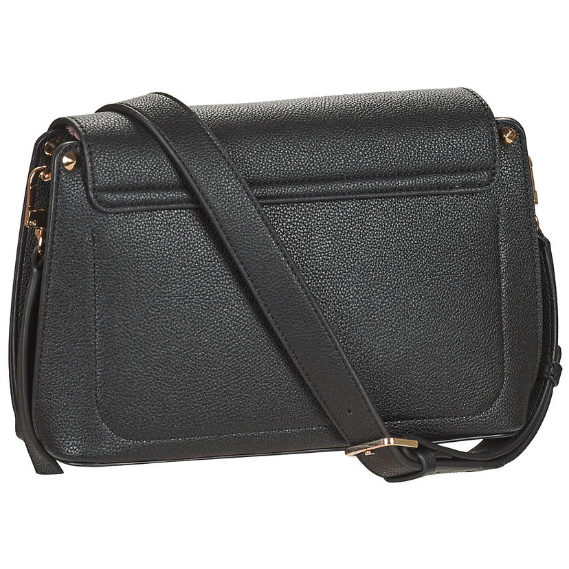 Taška cez rameno GUESS MERIDIAN FLAP CROSSBODY BAG Čierna | HWBG87-78200-BLA