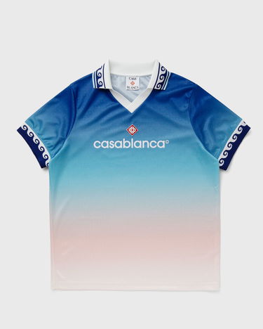 Polo tričko Casablanca Casablanca Football Jersey XXL Modrá | U-MPS25-JTP-330-01, 0