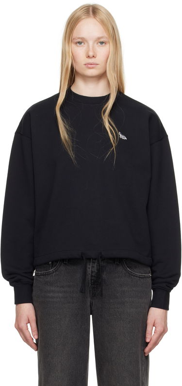 Sveter MAISON KITSUNÉ Maison Kitsuné Baby Fox Patch Drawstring Sweatshirt Čierna | OW00302KM0325, 0