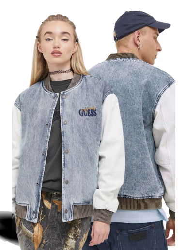 Bunda GUESS Originals Denim Flight Jacket Rôznofarebný | M3GG76D4XY0