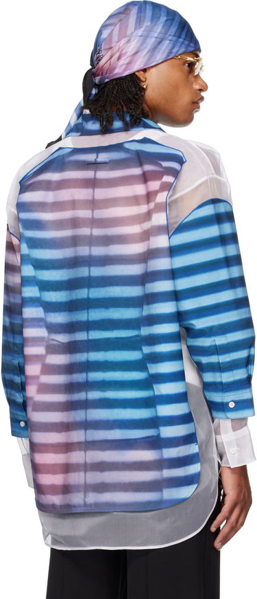 Košeľa Jean Paul Gaultier Jean Paul Gaultier 'The Petit-Grand Air' Print Shirt Modrá | 25/03-U-ST032-W018P-565034, 2