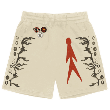 Šortky Cactus Jack by Travis Scott Character Shorts Béžová | CJJ1 BS11 OFF, 0