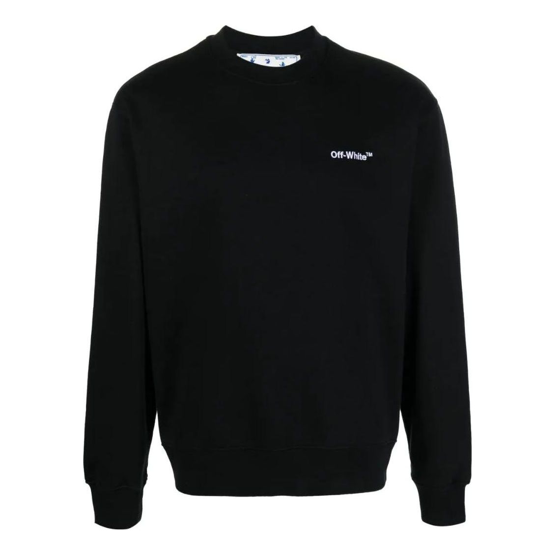 Sveter Off-White Designer Logo Print Sweatshirt Čierna | OMBA057C99FLE01010011001, 0
