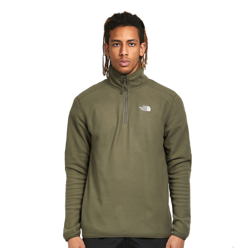 Mikina The North Face 100 Glacier 1/4 Zip Zelené | NF0A5IHP21L1, 0