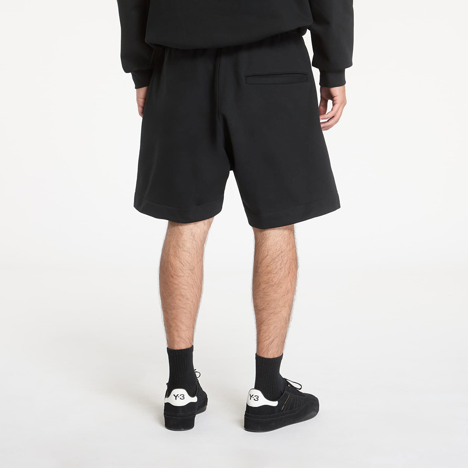 Brushed Terry Shorts Black