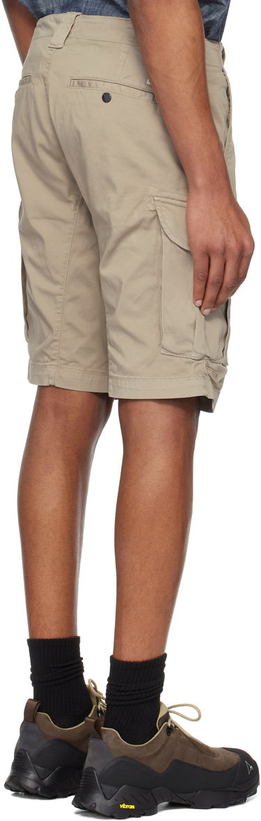 Šortky C.P. Company C.P. Company Stretch Sateen Cargo Shorts Béžová | 18CMBE116A005694G, 2