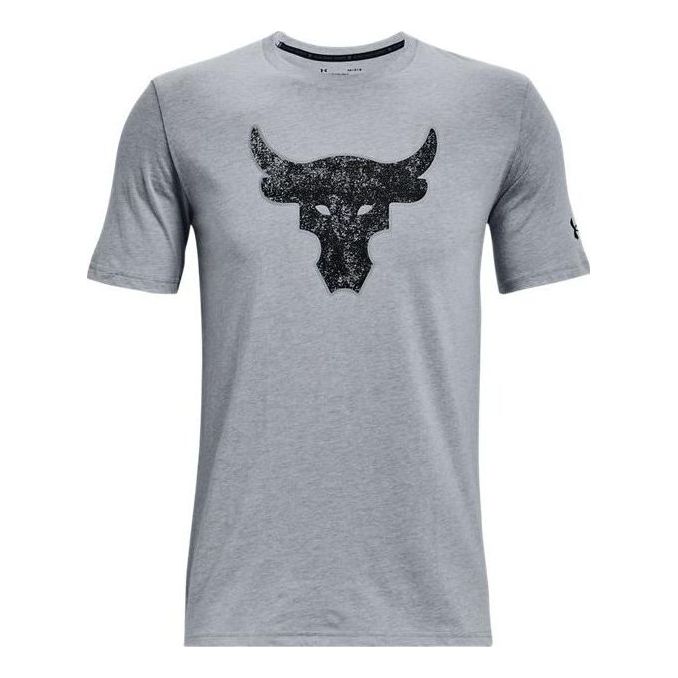 Tričko Under Armour Project Rock Brahma Bull Short Sleeve T-Shirt Šedá | 1371214-035, 0