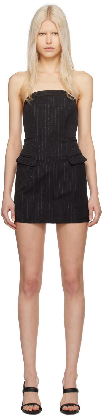 Šaty Ksubi London Bustier Short Dress Čierna | WPS24DR002, 0