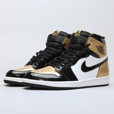 Tenisky a topánky Jordan Air Jordan 1 Retro High OG NRG "Gold Toe" Metalická | 861428-007, 1