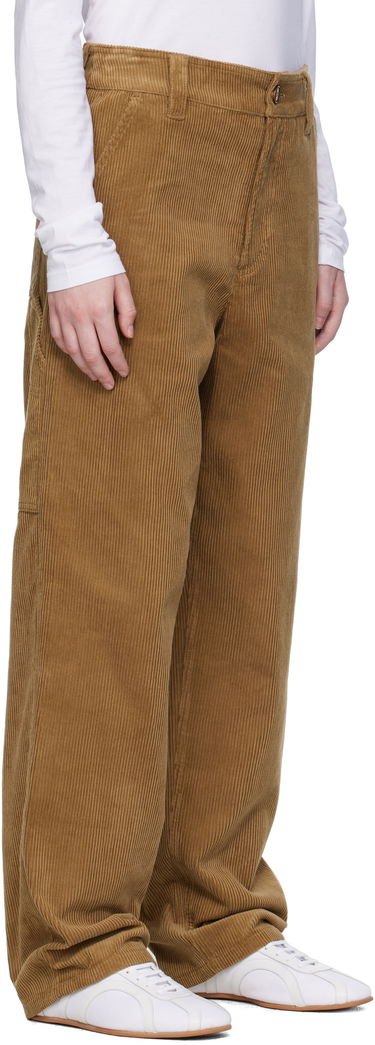Nohavice A.P.C. A.P.C. Fergus Corduroy Pants Navy | COHBB-M08500, 4