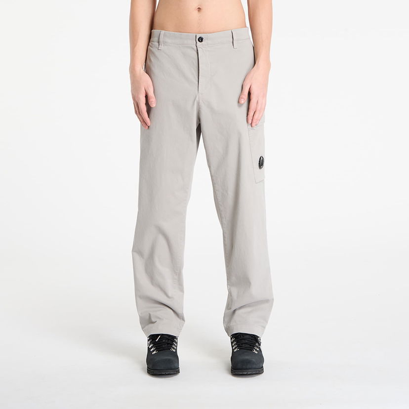 Cargo nohavice C.P. Company Stretch Sateen Regular Cargo Pants Šedá | 19CMPA151A005529G-331