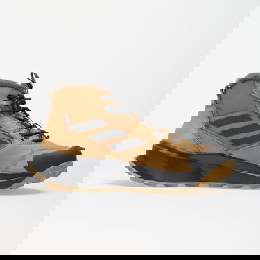 Tenisky a topánky adidas Performance Terrex Winter Leather Mid Cut Hiking Boots Hnedá | JR5297, 2
