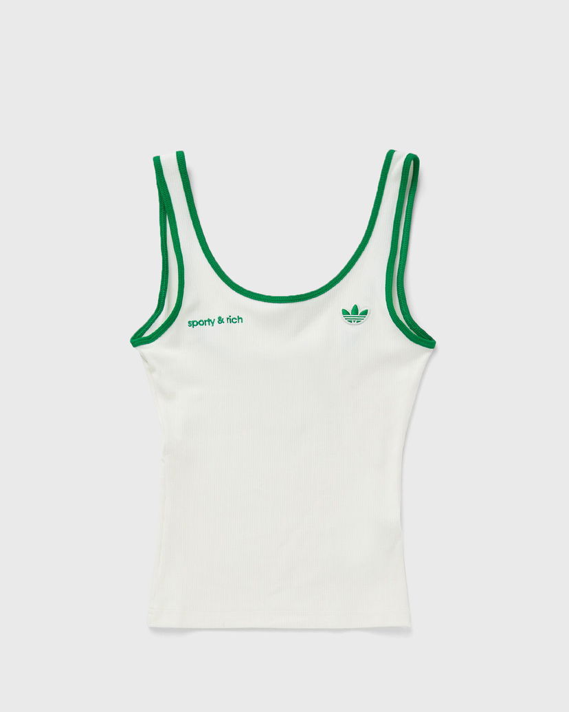Tielko adidas Originals Sporty & Rich Tank Top Biela | JL7202