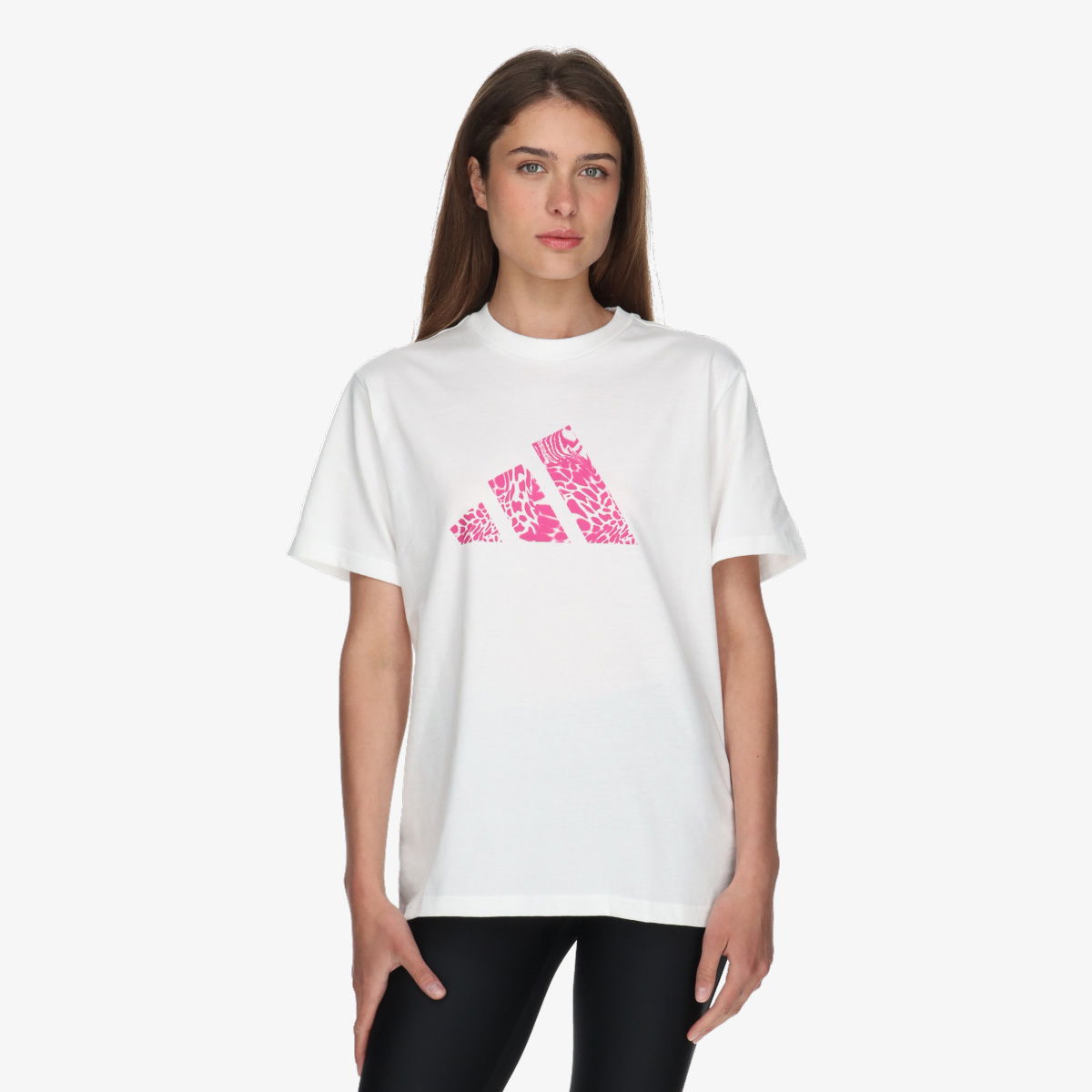 Tričko adidas Originals Camo T-Shirt Biela | JN9107, 1