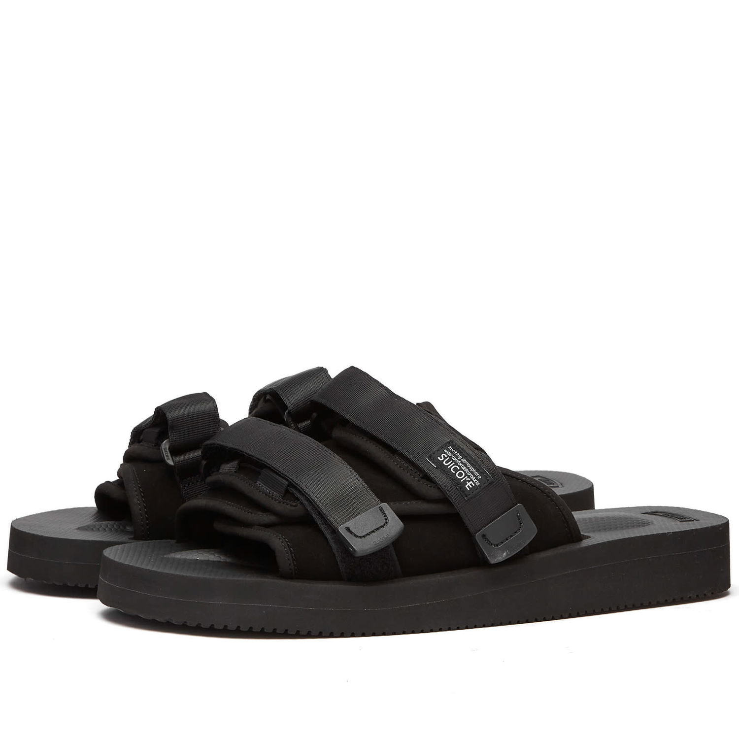 Tenisky a topánky SUICOKE Black MOTO-VS Sandals Čierna | OG-056VS-BK, 0