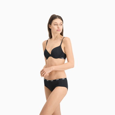 Podprsenka Puma Microfiber Brazilian Panties, 2-Pack Čierna | 907855_04, 3