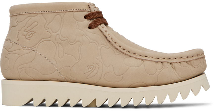 Tenisky a topánky BAPE Manhunt #1 Desert Boots "Beige" Béžová | 001FWJ302028I / 0ZXSHW291028K, 0