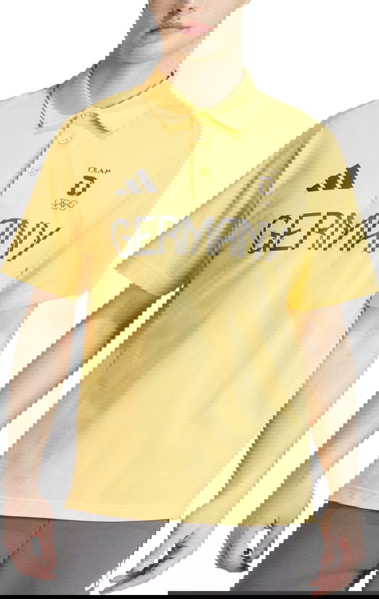 Polo tričko adidas Originals Team Germany Z.N.E. Žltá | iu2726, 0