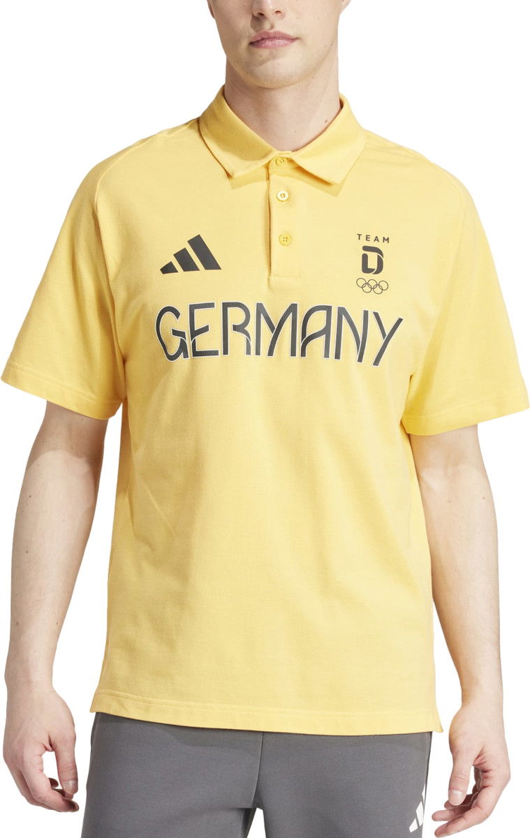 Polo tričko adidas Originals Team Germany Z.N.E. Žltá | iu2726