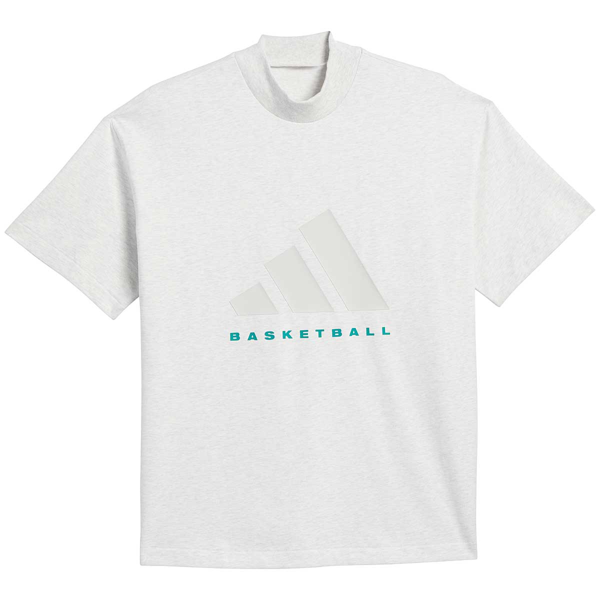 Tričko adidas Originals adidas BASKETBALL T-SHIRT, Grau Biela | IW5645, 0