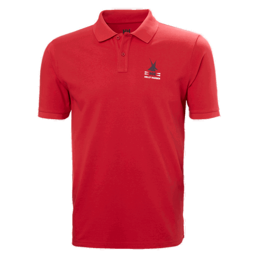 Polo tričko Helly Hansen KOSTER Short Sleeve Polo Shirt Červená | 34299-162