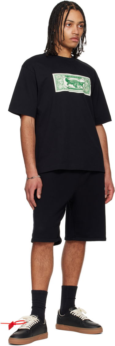 Tričko Off-White Off-White Banknote Graphic T-Shirt Čierna | OMAA120S25JER00C1058, 3