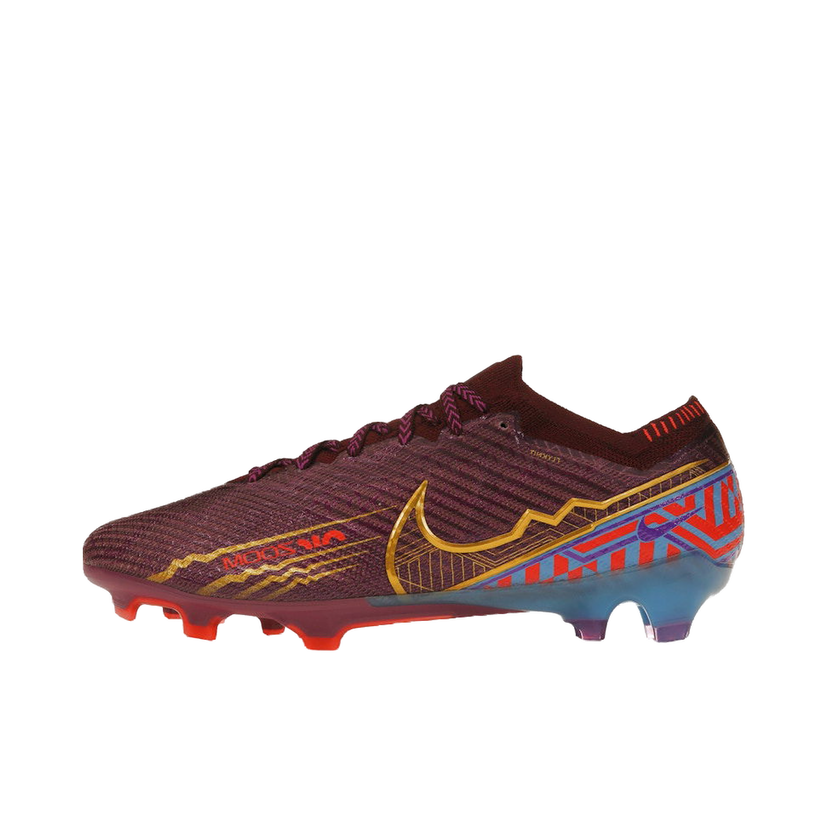 Tenisky a topánky Nike Zoom Mercurial Vapor 15 Elite KM FG Mbappe Vínová | DR9996-694