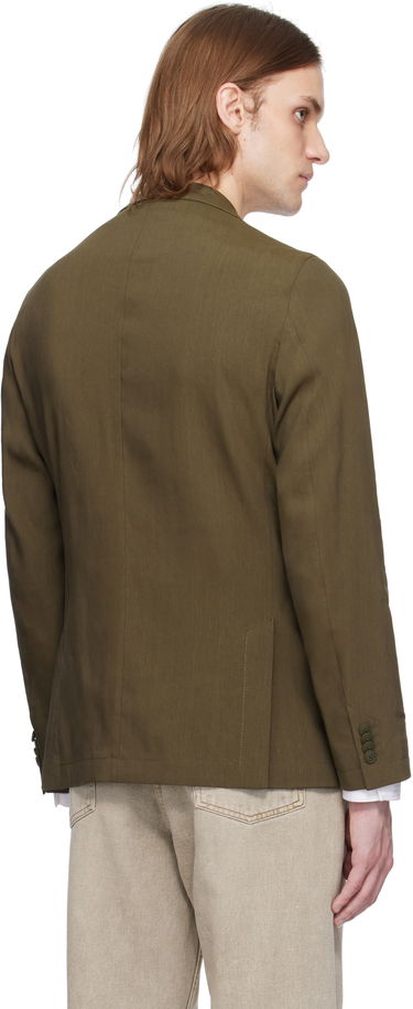 Bunda BOSS BOSS Slim-Fit Suit Blazer Zelené | 50540685, 2