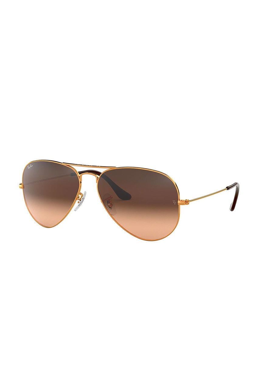 Slnečné okuliare Ray-Ban Ray-Ban Aviator Large Metal Sunglasses Hnedá | 0RB3025.58.9001A5, 1