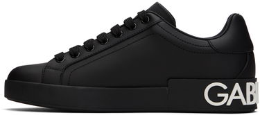 Tenisky a topánky Dolce & Gabbana Black Portofino Čierna | CS1772AC330, 2