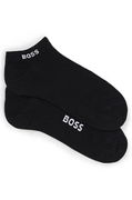 Two-pack of cotton-blend ankle-length socks