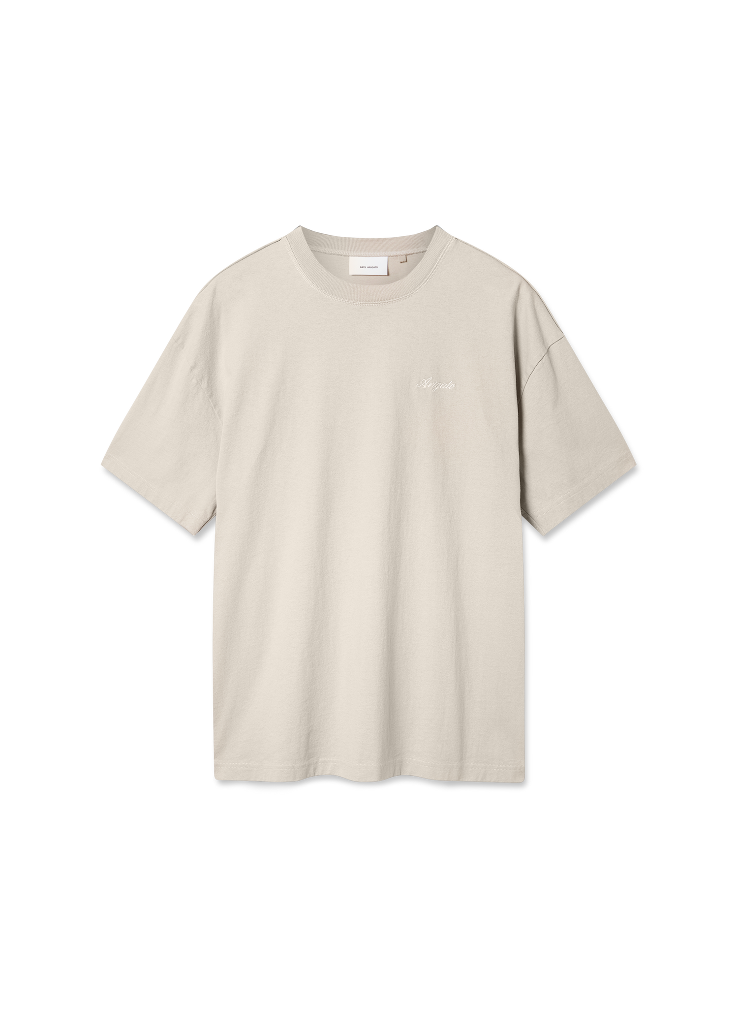 Tričko AXEL ARIGATO Honor T-Shirt with Arigato embroidery Béžová | A1460010, 1