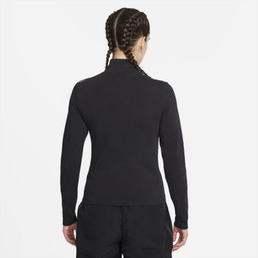 Tričko Nike Sportswear Collection Essentials Mock Top Čierna | DD5882-010, 2