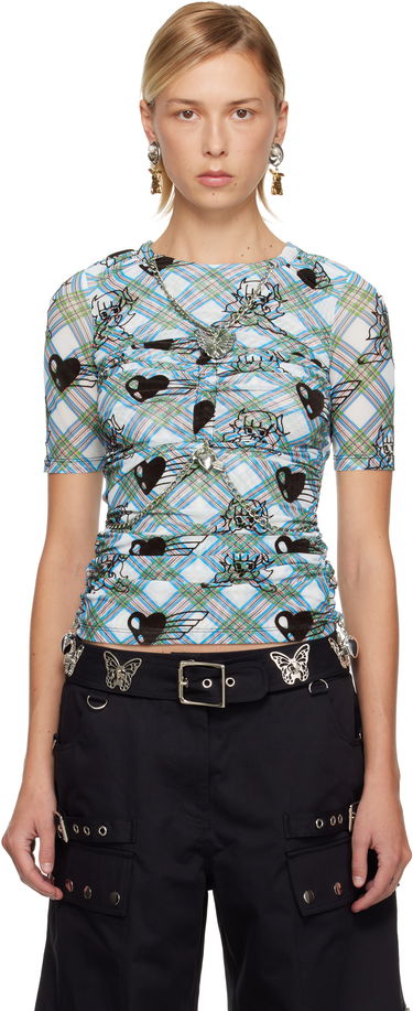 Tričko Chopova Lowena Chopova Lowena Sonicscape Mesh Short Sleeve T-shirt Rôznofarebný | 2330, 0