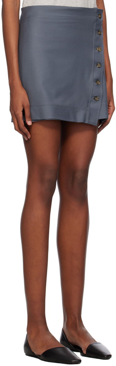 Sukňa Loulou de Saison Loulou de Saison Mahaz Miniskirt Šedá | MAHAZ, 1