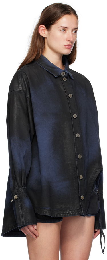 Košeľa The Attico Attico Diana Denim Shirt Modrá | SPEWCB68 C108, 1