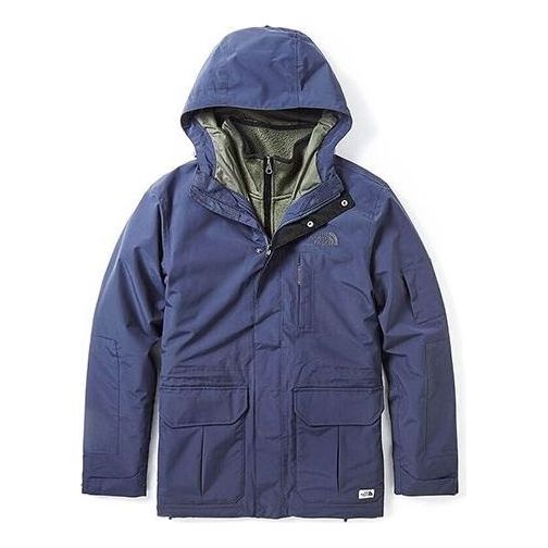 Parka The North Face Waterproof Hooded Parka Modrá | 3VU9-H2G