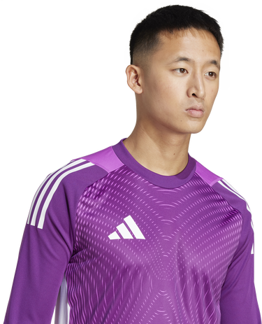 Mikina adidas Originals T25 Goalkeeper Jersey Long Sleeve Fialová | jp4370, 1
