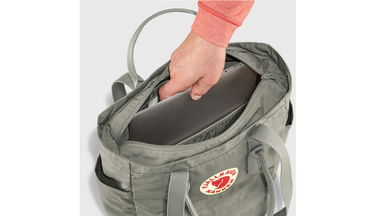 Tote bag FJÄLLRÄVEN Kanken Totepack Šedá | F23710-021, 5