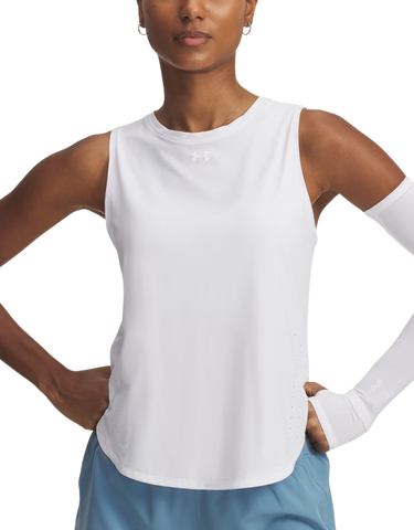 Tielko Under Armour Under Armour UA Launch Elite Tank Top Biela | 1389563-101, 0