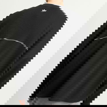 Tričko adidas Originals OG LA Long Sleeve T-Shirt, Size Small Čierna | KA9335, 5