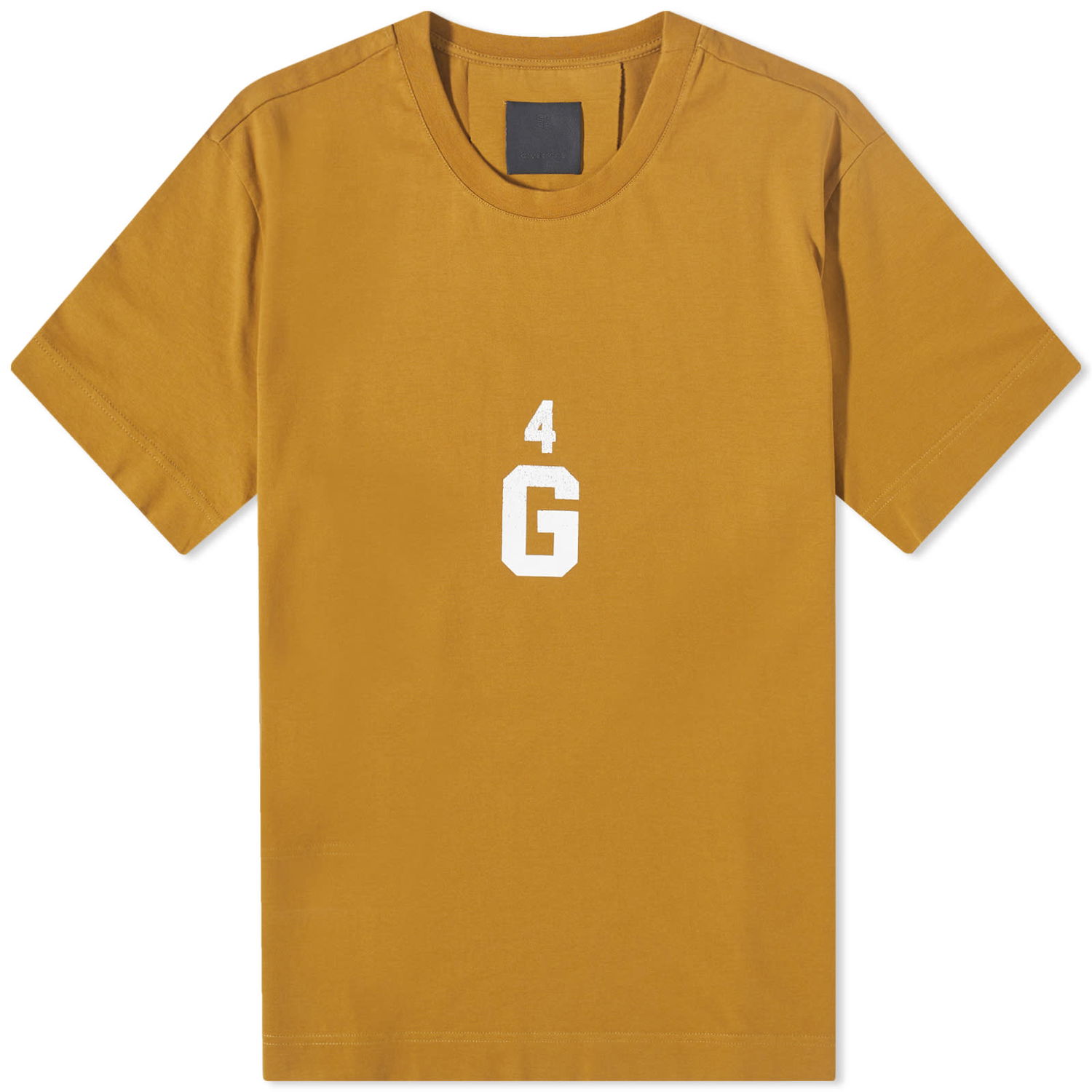 Tričko Givenchy 4G Front & Back Logo Tee Oranžová | BM716G3YBP-315, 0